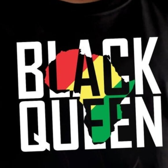 Black Queen Shirt, Black Woman Shirt, African American Shirt , Black History Tee - Picture 2 of 4
